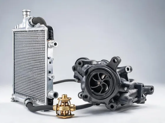 Cooling system parts for verified fitment